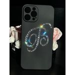 Laptop, Telefoane si Tablete - Telefoane mobile si accesorii - Accesorii Telefoane - Huse telefoane - Husa cristale Swarovski personalizata , compatibila cu iphone 11 Pro , negru - Infinity.ro