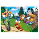 Jucarii, Copii si Bebe - Jucarii si jocuri - Jocuri si puzzle - Puzzle - Puzzle 2 in 1 - Mickey campionul (2 x 77 piese) - Infinity.ro