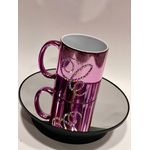 Casa si Gradina - Bucatarie si vesela - Cani si pahare - Cani si cesti - Cana personalizata cu cristale initiala , 325 ml - Infinity.ro