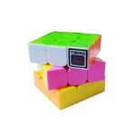 Jucarii, Copii si Bebe - Jucarii si jocuri - Jucarii & jocuri educative - Jucarii interactive - Cub Magic 3x3x3 Magic cu Timer, Stickerless, 327CUB - Infinity.ro