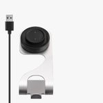 Laptop, Telefoane si Tablete - Wearables si gadgeturi - Wearables - Accesorii wearables - Docking stand pentru Huami Amazfit Bip U/Amazfit Pop Pro/Amazfit T-Rex Pro, Kwmobile, Negru/Argintiu, Metal, 58727.01 - Infinity.ro