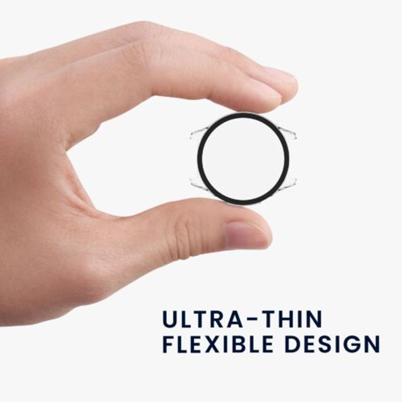 Laptop, Telefoane si Tablete - Wearables si gadgeturi - Wearables - Accesorii wearables - Set 2 huse pentru Honor Watch GS 3, Kwmobile, Negru/Transparent, Plastic, 58188.01 - Infinity.ro