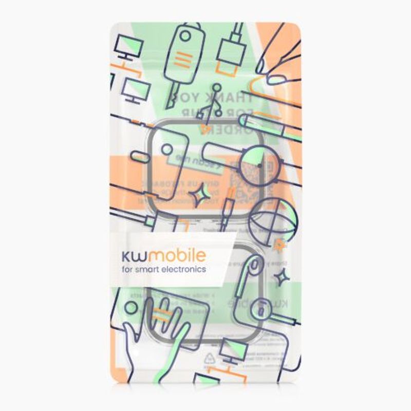 Laptop, Telefoane si Tablete - Wearables si gadgeturi - Wearables - Accesorii wearables - Set 2 huse kwmobile pentru Huami Bip 3/Bip 3 Pro, Plastic, Transparent/Negru, 59811.02 - Infinity.ro