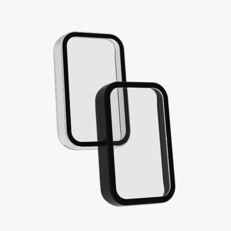 Laptop, Telefoane si Tablete - Wearables si gadgeturi - Wearables - Accesorii wearables - Set 2 Folii de protectie pentru Xiaomi Redmi Smart Band Pro, Kwmobile, Negru/Transparent, Sticla securizata, 57424.01 - Infinity.ro