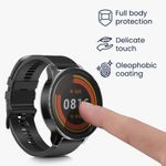 Laptop, Telefoane si Tablete - Wearables si gadgeturi - Wearables - Accesorii wearables - Set 2 huse pentru Xiaomi Mi Watch/Mi Watch Color Sport, Kwmobile, Negru/Transparent, Plastic, 58467.01 - Infinity.ro