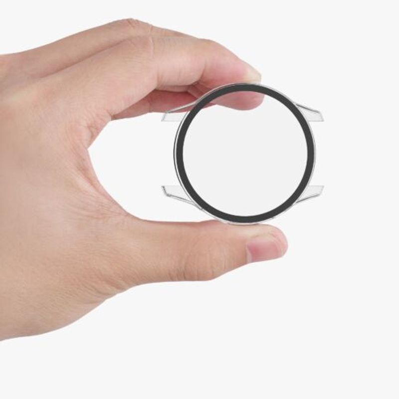 Laptop, Telefoane si Tablete - Wearables si gadgeturi - Wearables - Accesorii wearables - Set 2 huse pentru Xiaomi Mi Watch/Mi Watch Color Sport, Kwmobile, Negru/Transparent, Plastic, 58467.01 - Infinity.ro