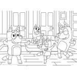 Jucarii, Copii si Bebe - Jucarii si jocuri - Jocuri si puzzle - Puzzle - Puzzle de colorat - Bluey (24 de piese) - Infinity.ro