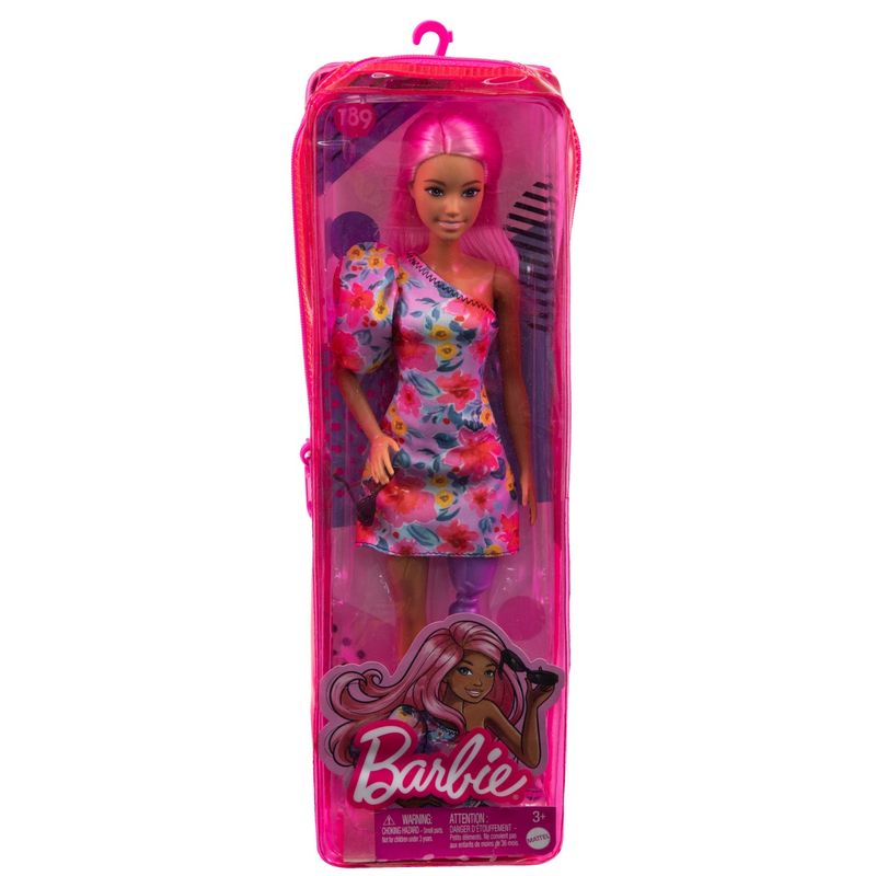 Jucarii, Copii si Bebe - Jucarii si jocuri - Papusi si accesorii - Papusi - Papusa Barbie fashionista cu par roz si picior protetic - Infinity.ro