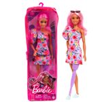 Jucarii, Copii si Bebe - Jucarii si jocuri - Papusi si accesorii - Papusi - Papusa Barbie fashionista cu par roz si picior protetic - Infinity.ro