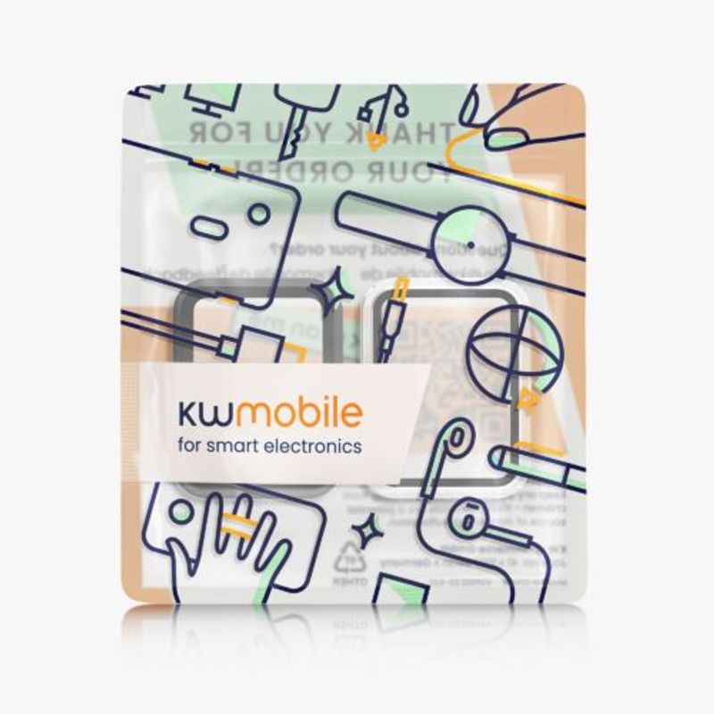 Laptop, Telefoane si Tablete - Wearables si gadgeturi - Wearables - Accesorii wearables - Set 2 huse pentru Huawei Watch D, Kwmobile, Negru/Transparent, Plastic, 57778.01 - Infinity.ro