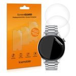 Laptop, Telefoane si Tablete - Wearables si gadgeturi - Wearables - Accesorii wearables - Set 3 Folii protectie pentru Huawei Watch 3 Pro/Watch 3, Kwmobile, Polimer, Transparent, 55591.1 - Infinity.ro