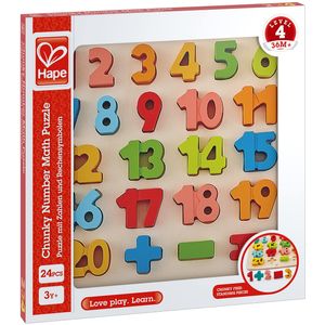 Hape puzzle matematica chunky