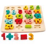 Jucarii, Copii si Bebe - Jucarii si jocuri - Jocuri si puzzle - Puzzle - Hape puzzle matematica chunky - Infinity.ro