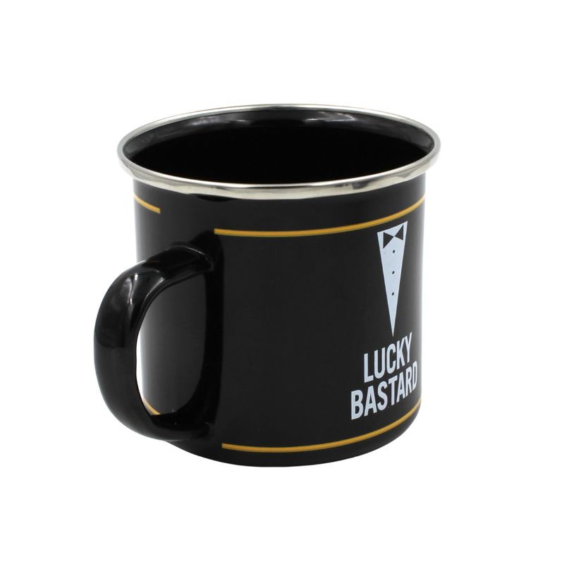 Casa si Gradina - Bucatarie si vesela - Cani si pahare - Cani si cesti - Cana metalica Lucky Bastard 360 ml - Infinity.ro