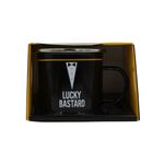 Casa si Gradina - Bucatarie si vesela - Cani si pahare - Cani si cesti - Cana metalica Lucky Bastard 360 ml - Infinity.ro
