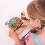 Jucarii, Copii si Bebe - Jucarii si jocuri - Jocuri si puzzle - Puzzle - Puzzle cubic - Animalute de la ferma - Infinity.ro