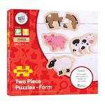 Jucarii, Copii si Bebe - Jucarii si jocuri - Jocuri si puzzle - Puzzle - Puzzle - animale de la ferma - Infinity.ro