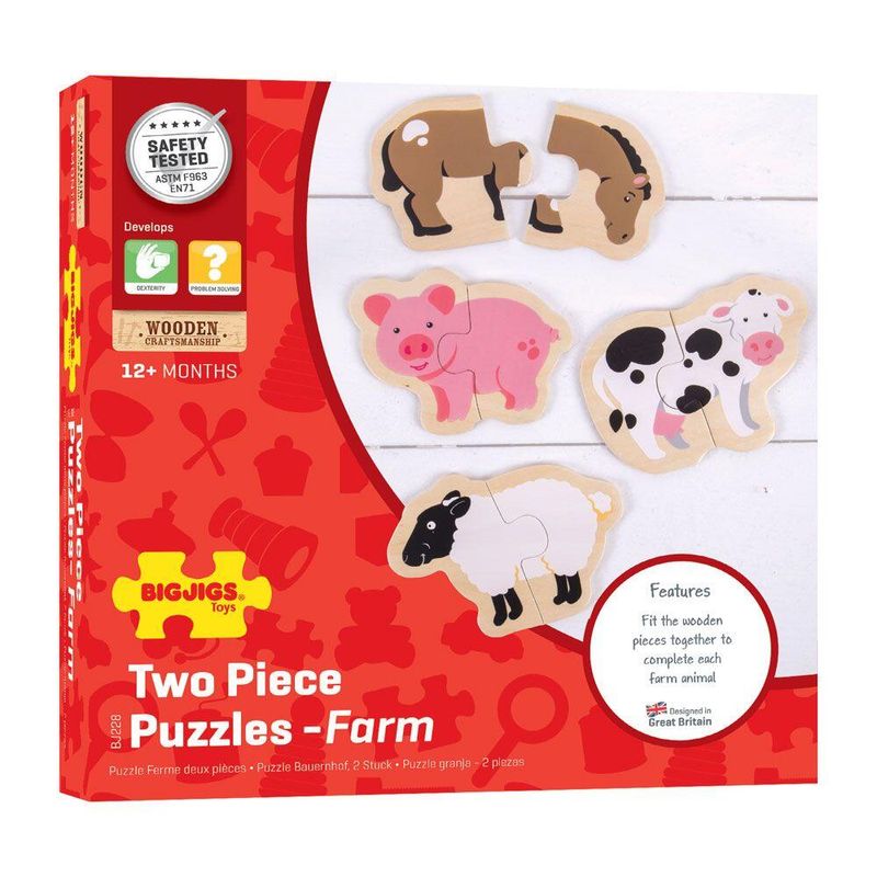 Jucarii, Copii si Bebe - Jucarii si jocuri - Jocuri si puzzle - Puzzle - Puzzle - animale de la ferma - Infinity.ro