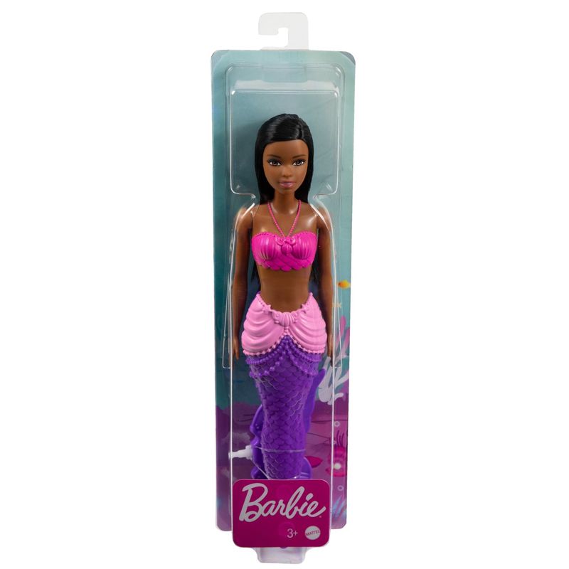 Jucarii, Copii si Bebe - Jucarii si jocuri - Papusi si accesorii - Papusi - Barbie papusa sirena bruneta - Infinity.ro