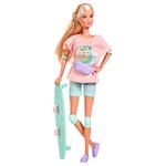 Jucarii, Copii si Bebe - Jucarii si jocuri - Papusi si accesorii - Papusi - Steffi Love papusa Steffi cu longboard - Infinity.ro
