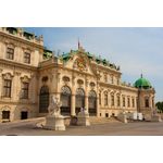 Casa si Gradina - Decoratiuni - Decoratiuni perete - Tablou canvas City 42 Palat Belvedere Viena, 75 x 50 cm - Infinity.ro