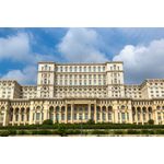 Casa si Gradina - Decoratiuni - Tablouri - Tablou canvas City 54 Parlament Bucuresti, 45 x 30 cm - Infinity.ro