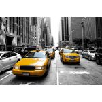 Casa si Gradina - Decoratiuni - Tablouri - Tablou canvas City 75 Taxi New York, 105 x 70 cm - Infinity.ro