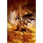 Casa si Gradina - Decoratiuni - Tablouri - Tablou canvas Dragon, pictura, 30 x 45 cm - Infinity.ro