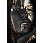 Casa si Gradina - Decoratiuni - Tablouri - Tablou canvas Make-up auriu 7, 40 x 60 cm - Infinity.ro