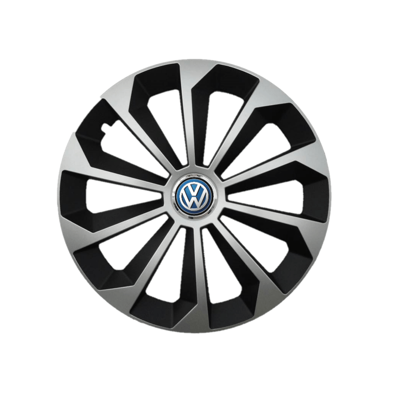 Auto si Moto - Anvelope si jante - Accesorii roti - Capace roti - Set 4 capace roti Fame II cu inel R14, pentru gama auto Volkswagen - Infinity.ro