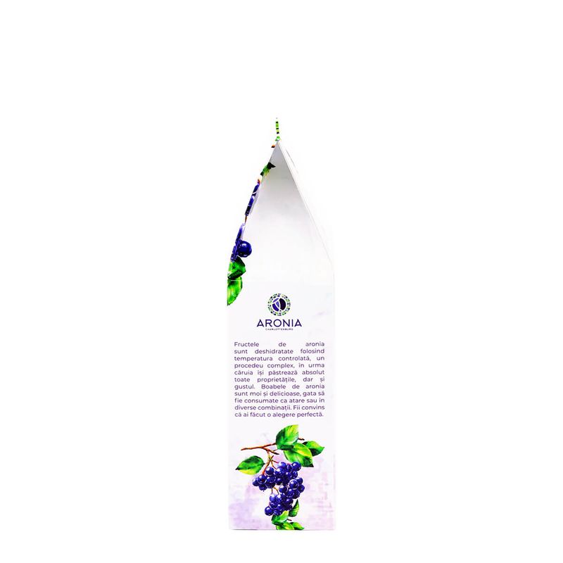 Market/Bacanie/Chipsuri si snacksuri/Fructe uscate - Fructe uscate de aronia ECO, 200 g - Infinity.ro