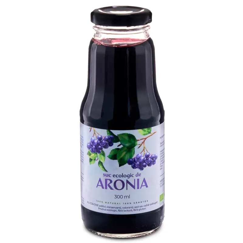 Market - Bauturi - Bauturi non-alcoolice - Bauturi necarbogazoase - Suc aronia ECO, 300 ml - Infinity.ro