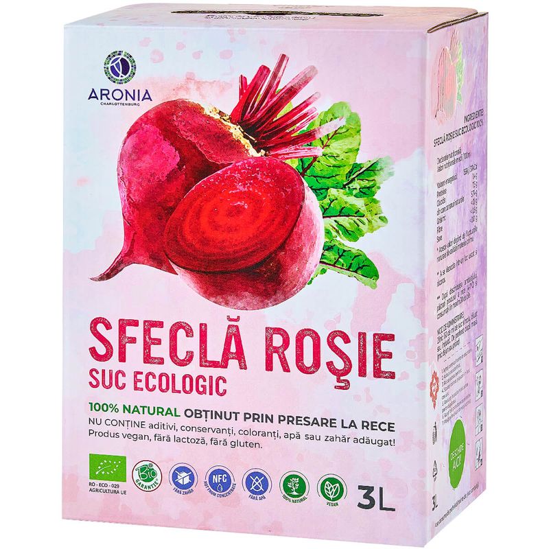 Market - Bauturi - Bauturi non-alcoolice - Bauturi necarbogazoase - Suc de sfecla rosie ECO, 3 l - Infinity.ro