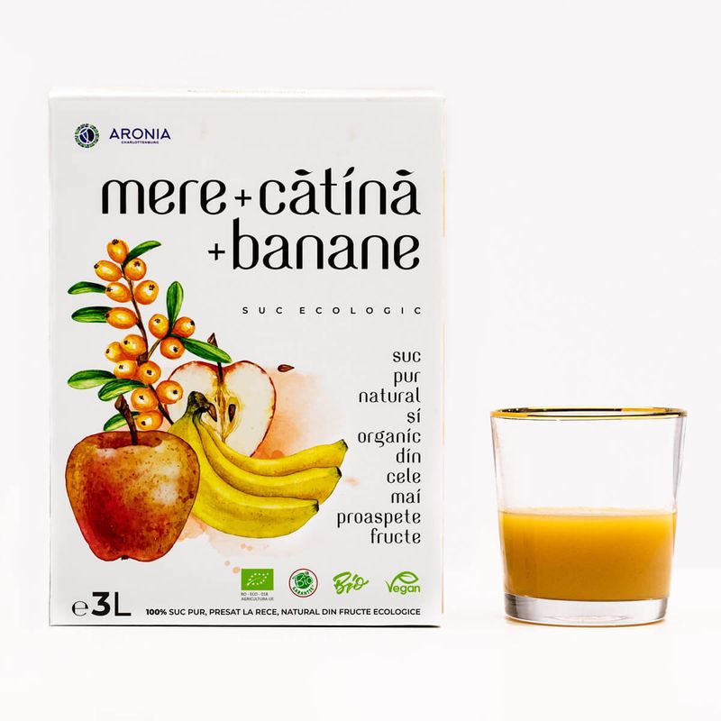 Market - Bauturi - Bauturi non-alcoolice - Bauturi necarbogazoase - Suc de mar, catina si banane ECO, 3 l - Infinity.ro