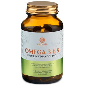Premium OMEGA 3-6-9 Vegan, 60 Softgels