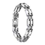 Fashion, accesorii si bijuterii - Femei - Bijuterii femei - Bratari femei - Bratara din otel inoxidabil, Grad chirurgical 316L, Double line, A4S8077 - Infinity.ro