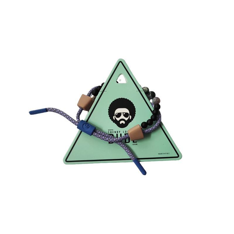 Fashion, accesorii si bijuterii - Femei - Bijuterii femei - Bratari femei - Bratara cu pietre semipretioase Lapis Lazuli, Dude, A4B34 - Infinity.ro