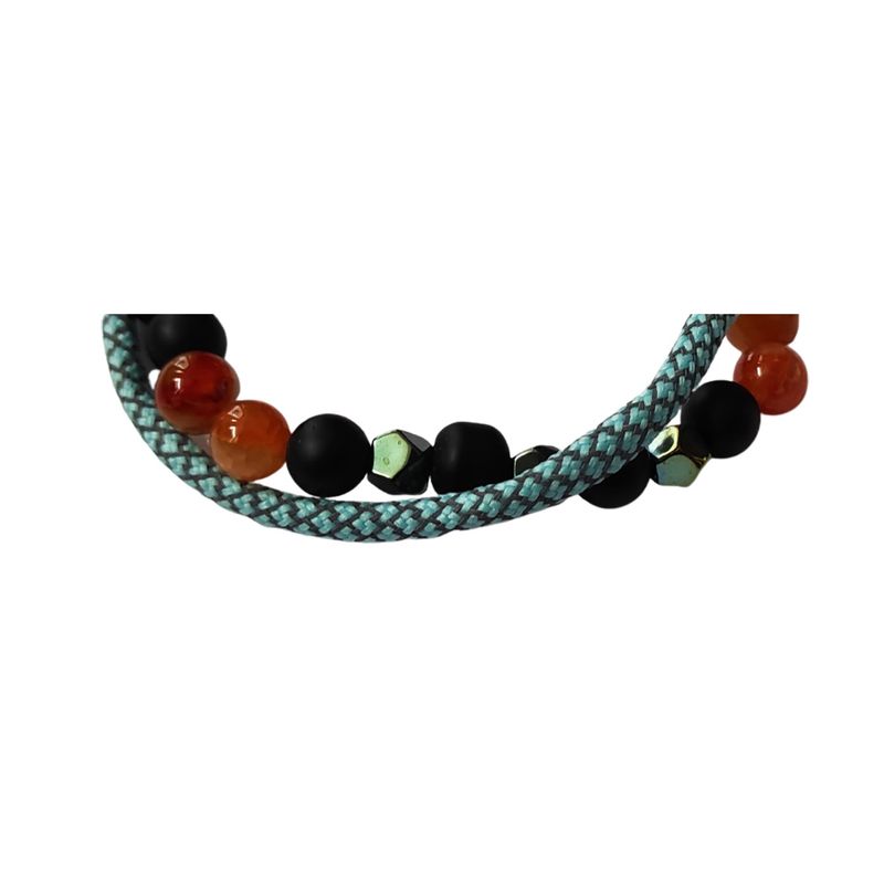 Fashion, accesorii si bijuterii - Femei - Bijuterii femei - Bratari femei - Bratara cu pietre semipretioase Lapis Lazuli, Dude, A4B33 - Infinity.ro