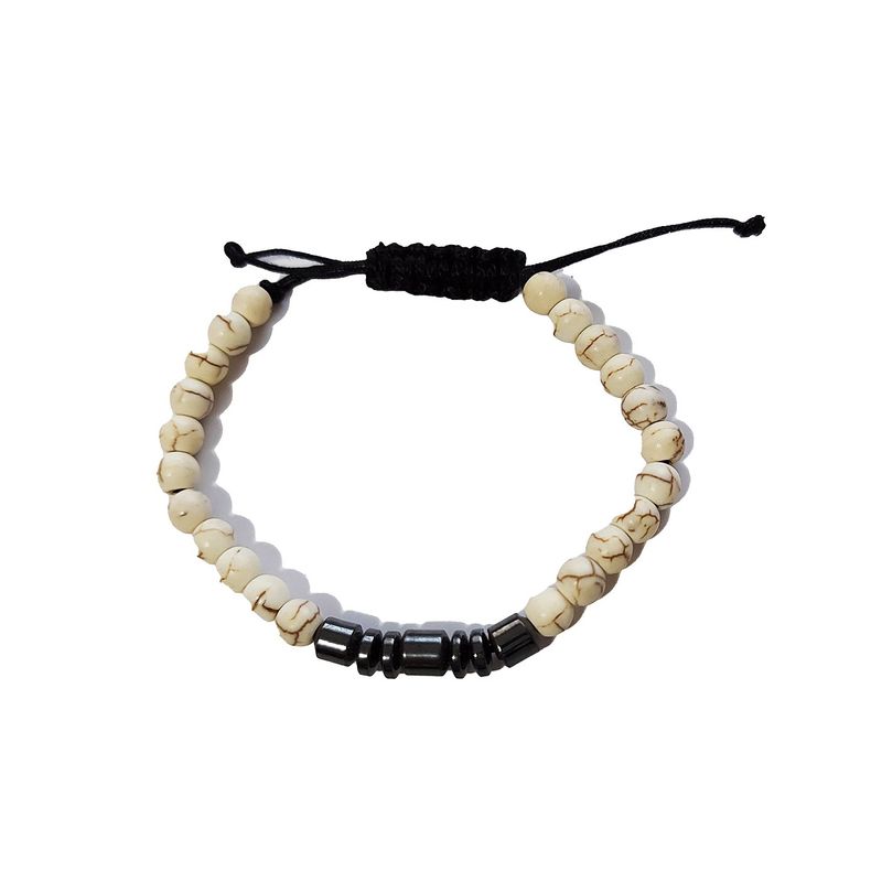 Fashion, accesorii si bijuterii - Femei - Bijuterii femei - Bratari femei - Bratara cu pietre naturale, Onix, Stone, A4B156 - Infinity.ro