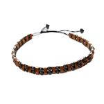 Fashion, accesorii si bijuterii - Femei - Bijuterii femei - Bratari femei - Bratara cu pietre naturale, Onix, Stone, A4B153 - Infinity.ro