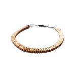 Fashion, accesorii si bijuterii - Femei - Bijuterii femei - Bratari femei - Bratara cu pietre naturale, Onix, Brown Stone, A4B143 - Infinity.ro