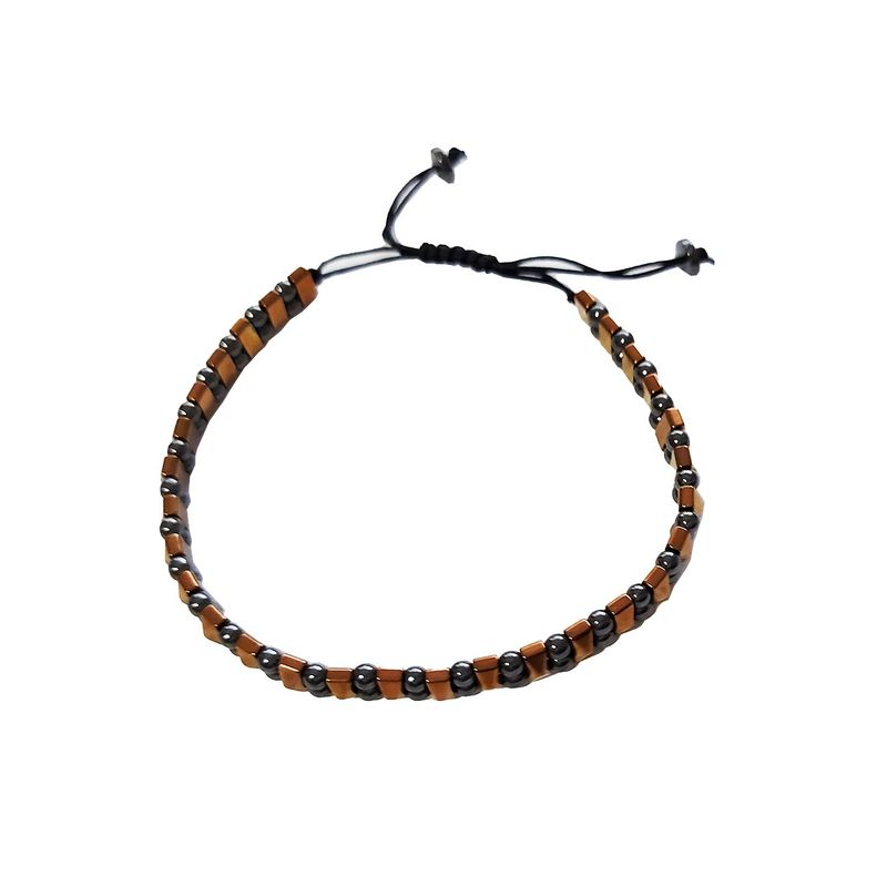 Fashion, accesorii si bijuterii - Femei - Bijuterii femei - Bratari femei - Bratara cu pietre naturale, Onix, Stone, A4B153 - Infinity.ro