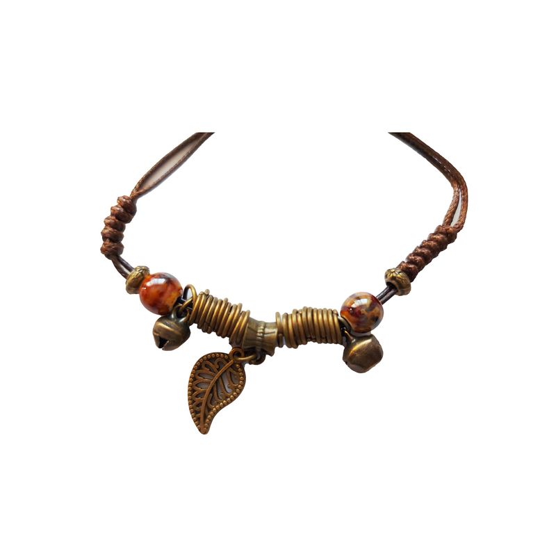 Fashion, accesorii si bijuterii - Femei - Bijuterii femei - Bratari femei - Bratara talisman, Frunza, A4B112 - Infinity.ro