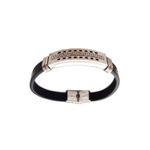 Fashion, accesorii si bijuterii - Femei - Bijuterii femei - Bratari femei - Bratara din piele ecologica, inox, A4B69 - Infinity.ro