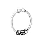 Fashion, accesorii si bijuterii - Femei - Bijuterii femei - Cercei femei - Piercing nas din argint, Bali, silver, A4S31997 - Infinity.ro