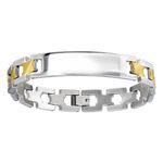 Fashion, accesorii si bijuterii - Barbati - Bijuterii barbati - Bratari barbati - Bratara din otel inoxidabil, Grad chirurgical 316L, Lant, A4S12196 - Infinity.ro