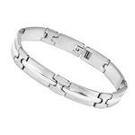 Fashion, accesorii si bijuterii - Barbati - Bijuterii barbati - Bratari barbati - Bratara din otel inoxidabil, Grad chirurgical 316L, Line, A4S8281 - Infinity.ro