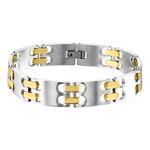 Fashion, accesorii si bijuterii - Barbati - Bijuterii barbati - Bratari barbati - Bratara din otel inoxidabil, Grad chirurgical 316L, Lant, A4S10897 - Infinity.ro