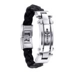 Fashion, accesorii si bijuterii - Barbati - Bijuterii barbati - Bratari barbati - Bratara din otel inoxidabil, Grad chirurgical 316L, Cross, A4S1886 - Infinity.ro