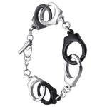 Fashion, accesorii si bijuterii - Barbati - Bijuterii barbati - Bratari barbati - Bratara din otel inoxidabil, Grad chirurgical 316L, Catuse, A4S11732 - Infinity.ro